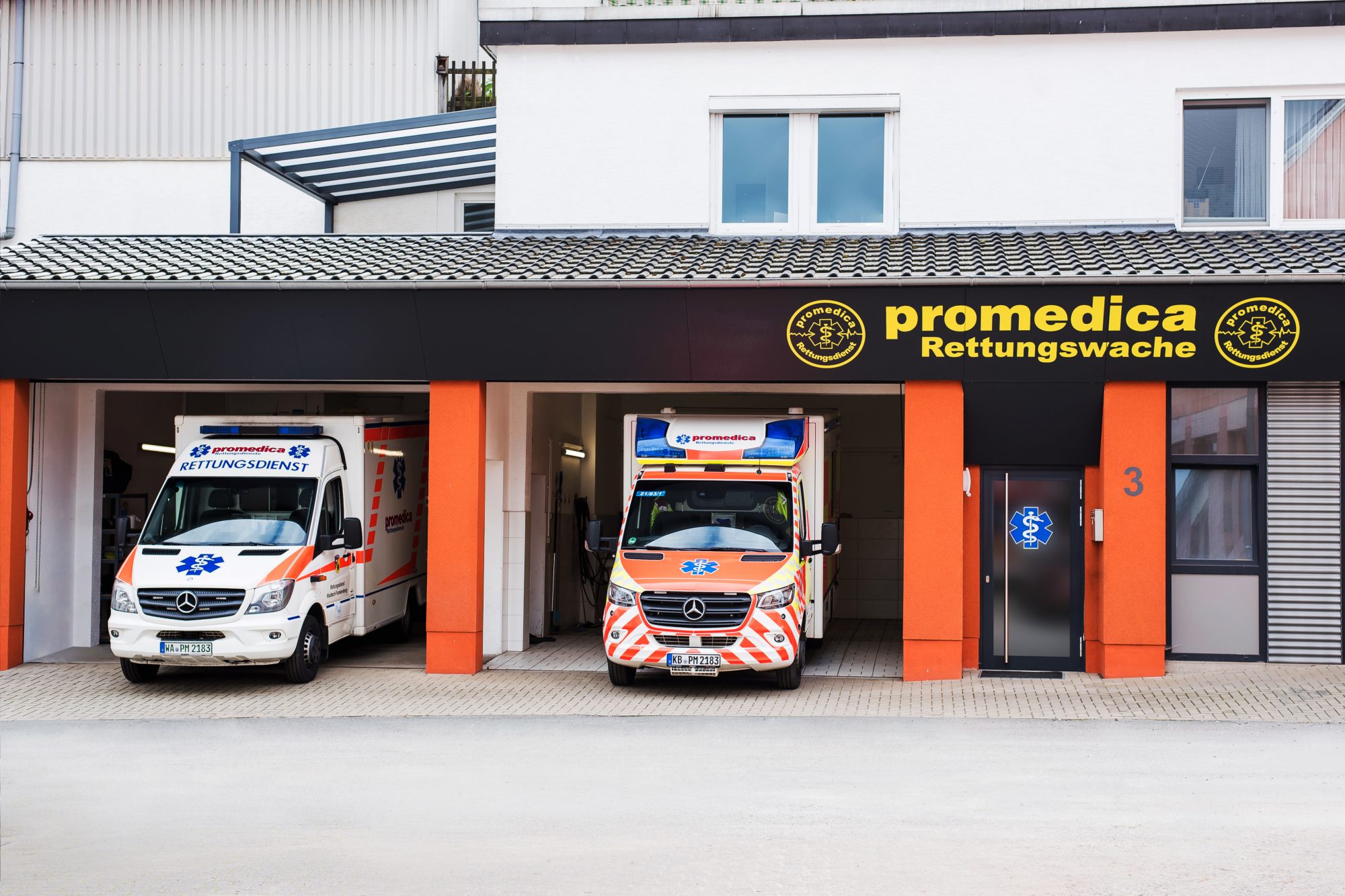 Standorte Promedica Rettungsdienste